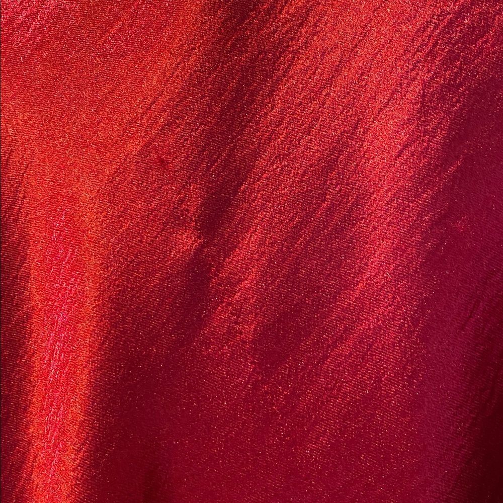 NWT A New Day/Target. Red Satin Midi Slip Skirt. Size Medium. - Picture 6 of 7